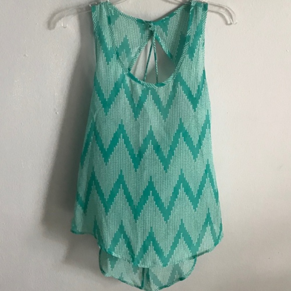 Summer sheer top